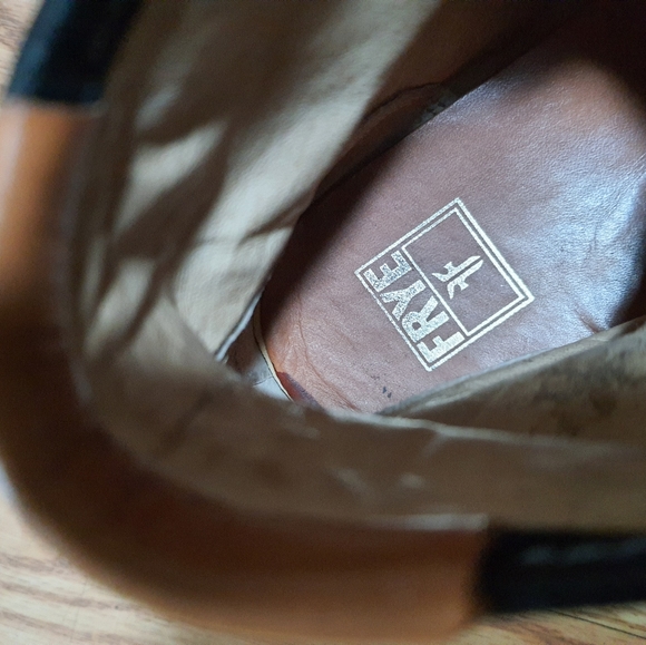 Frye Melanie leather high top sneaker - Picture 3 of 6